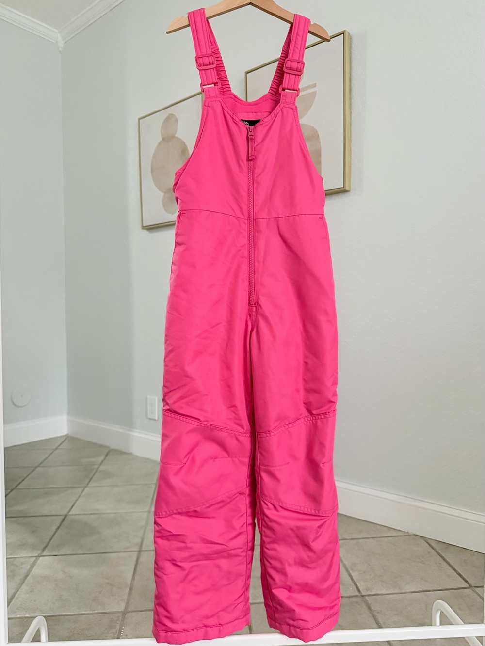 all in motion Hot Pink Insulated Snow Bibs